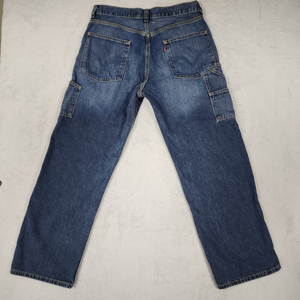 VTG Levis Carpenter Jeans Mens 34x30 Relaxed Loose Straight Baggy Y2K - Picture 11 of 13